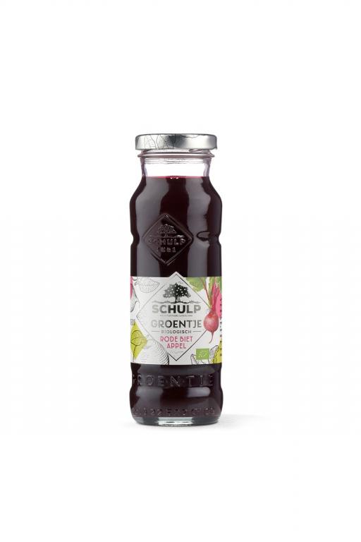 Biologisch Rode biet & Appelsap groentje, Schulp