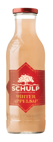 Winter Appelsap (ROOD ETIKET) Schulp