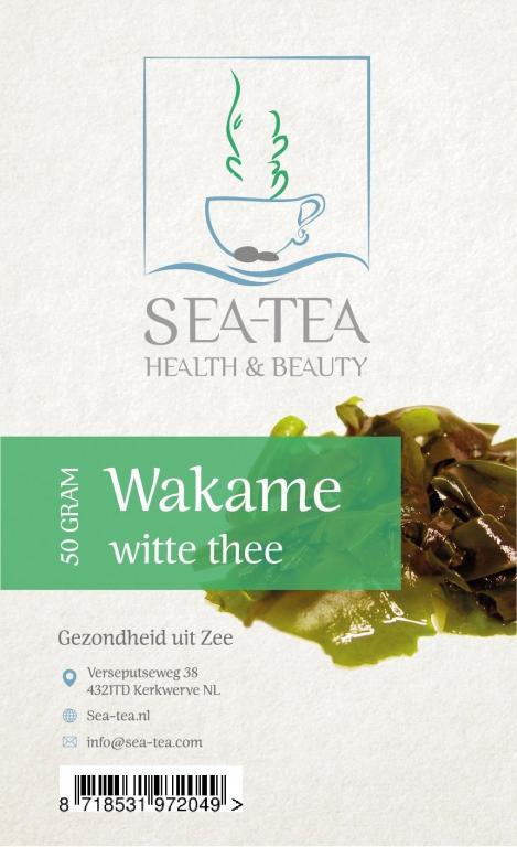 Wakame witte thee Sea-Tea