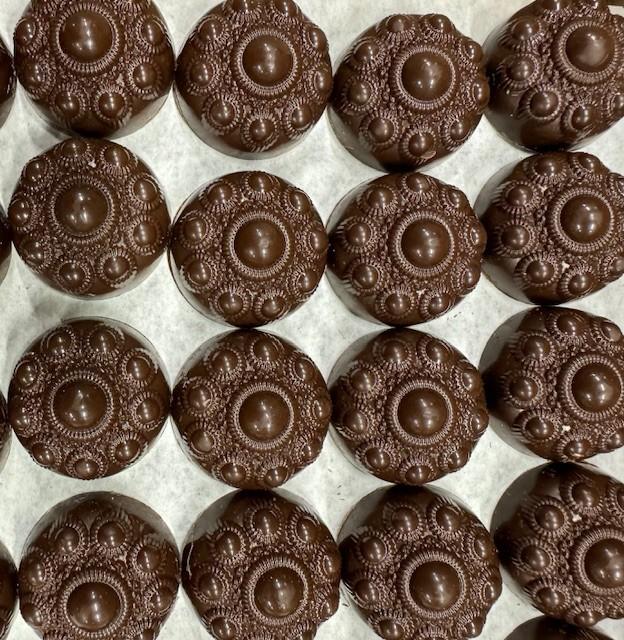 Zeeuwse knoop chocolaatjes puur (los)