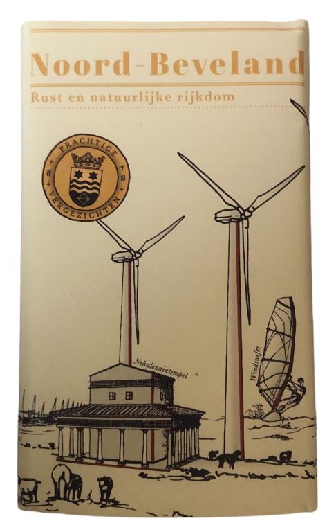 Zeeuwse wikkel chocoladereep NOORD BEVELAND