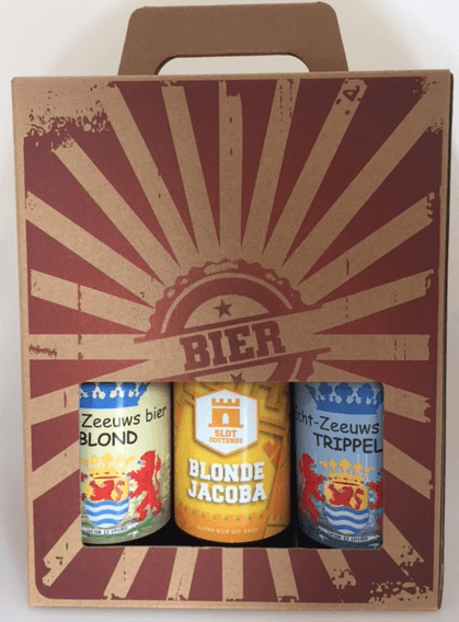 Geschenkdoos retro (2x3 fls) Zeeuwse bieren