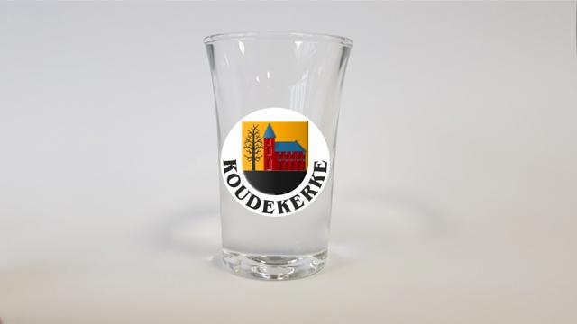Borrel glaasjes wapen Koudekerke