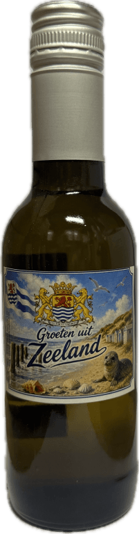 Witte wijn Groeten uit Zeeland (KLEIN KLEUR) 14%vol.