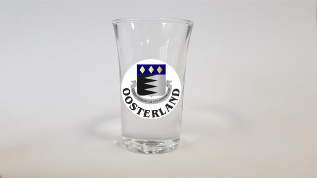Borrel glaasjes wapen Oosterland