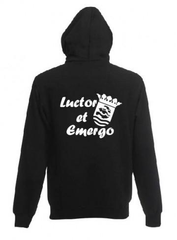 Hoodie Zip Luctor et Emergo