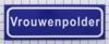 koelkastmagneet plaatsnaambord Vrouwenpolder