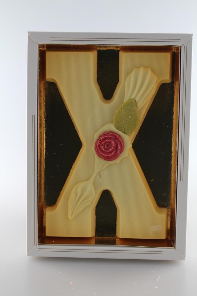 chocoladeletter puur x
