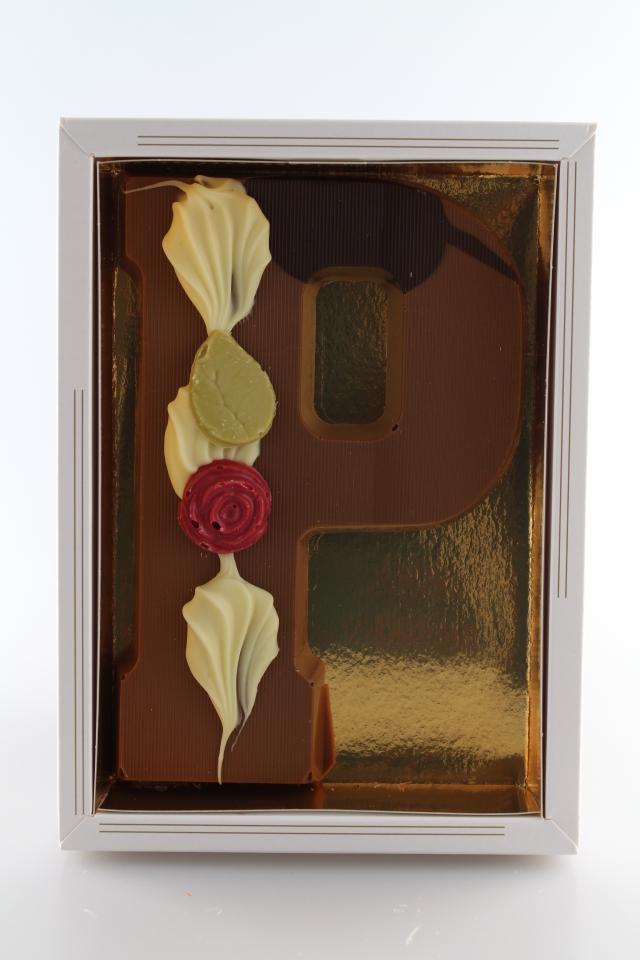 chocoladeletter melk p