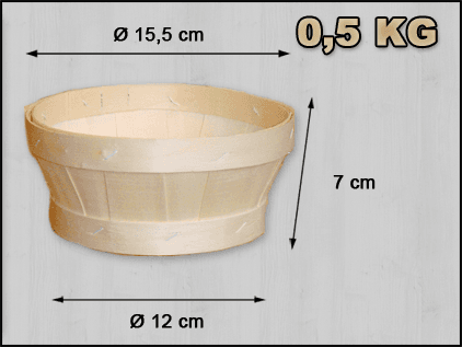 Oestermand Rond 500 gr