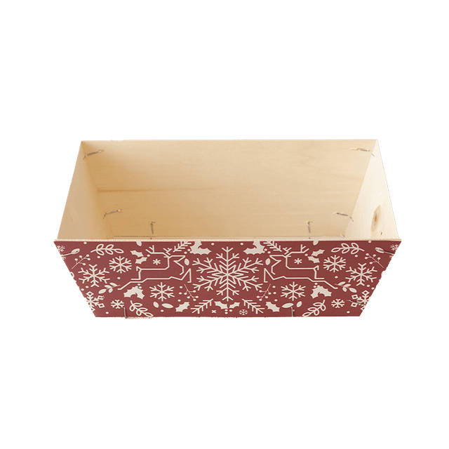 plywood oestermand 5 kg kerst (rood) nr.2