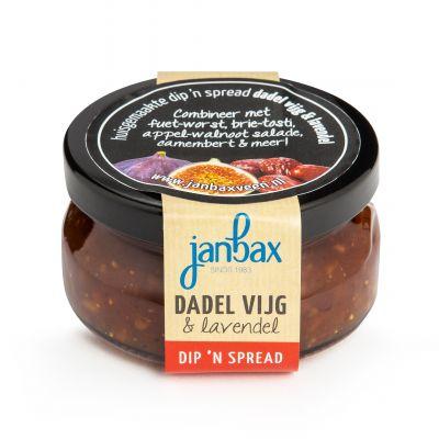 JanBax dip'n spread dadel-vijg met lavendel