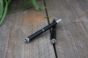 Zeeuwse knop luxe pen zwart