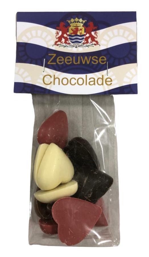 Chocolade hartjes