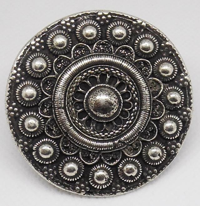 supergrote Zeeuwse knop ring 5 cm