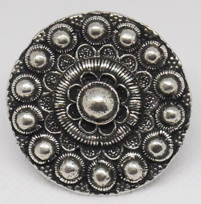 Grote Zeeuwse knop ring 4 cm doorsnede