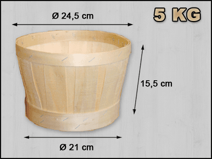 Oestermand Rond 5 kilo