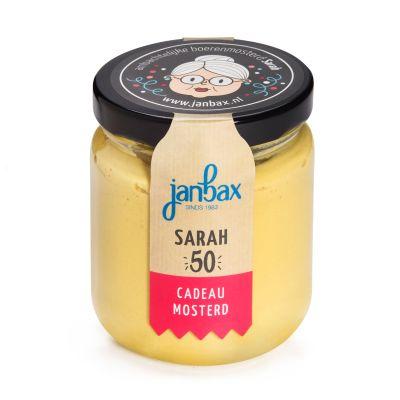 JanBax cadeaumosterd Sarah