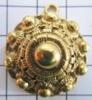 zeeuwse holle knop oogjesrand kleine 3 cm verguld