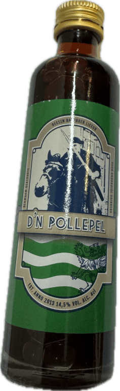 Miniatuurtje D.n Pollepel likeur 14.5 vol% alc.