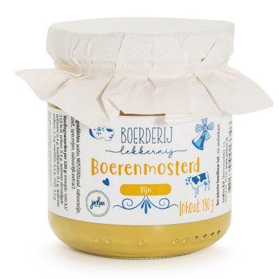 JanBax boerderij lekkernij mosterd fijn*NIEUW
