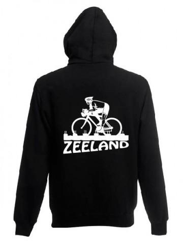 Hoodie Zip Zeeland Fiets