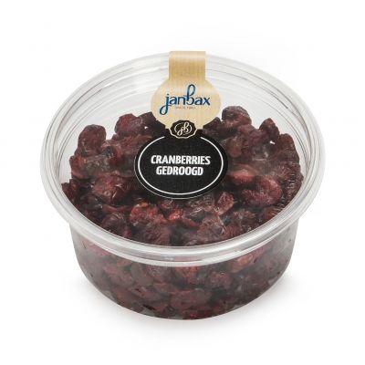JanBax cup zuidvruchten cranberries gedroogd