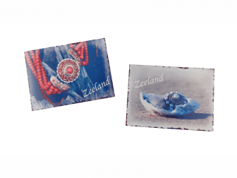 Magneten fotoprint ZEELAND (2 stuks)