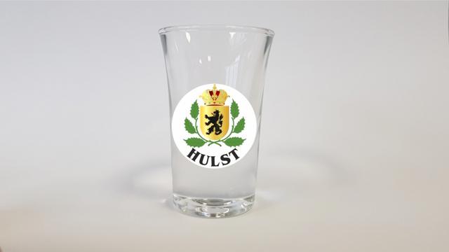 Borrel glaasjes wapen Hulst