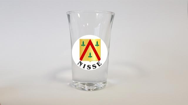 Borrel glaasjes wapen Nisse