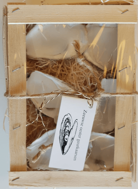 Zeeuwse oesters geurkaars