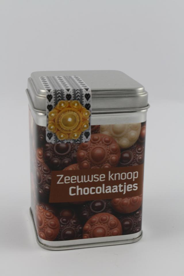 Zeeuwse knoop chocolaatjes (blikjes)