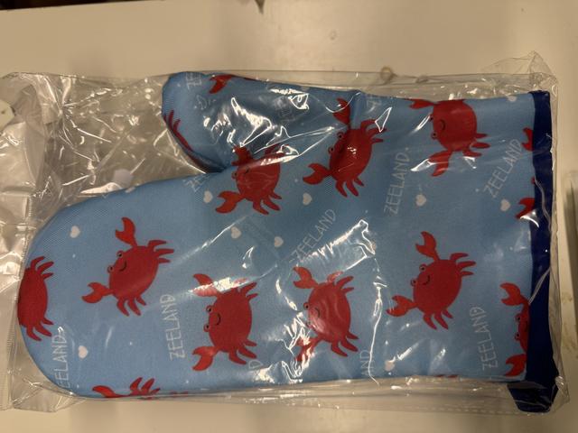 Ovenwant Krab Blauw