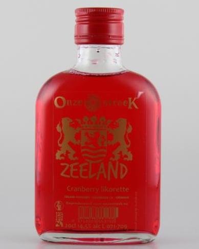 Cranberry  likorette 14,5 % alc. Zakflacon