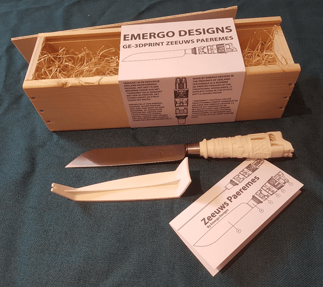 Zeeuws Paeremes ge3Dprint wit