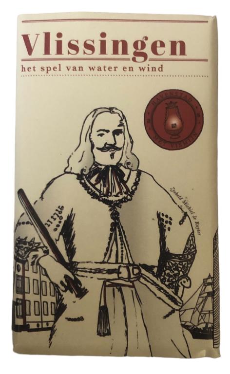 Zeeuwse wikkel chocoladereep VLISSINGEN