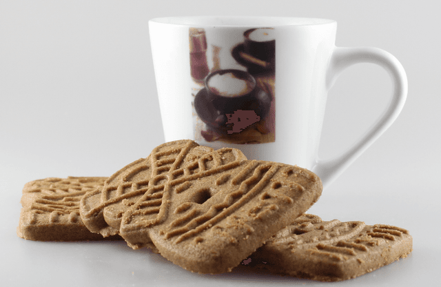 Koekjesblik schortenbont grootmoeders molenspeculaas 