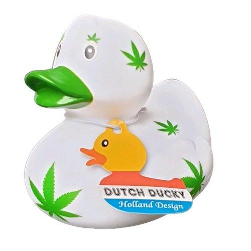 Badeendje wit cannabis