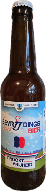 Bevrijdingsbier Tripel 8% vol. alc.