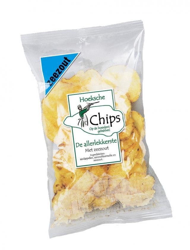 Hoeksche Chips SNACK Zeezout  KLEIN