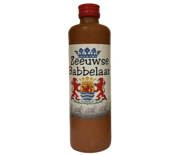 Kruik BRUIN met uw eigen ETIKET PAPIER 14.9 %