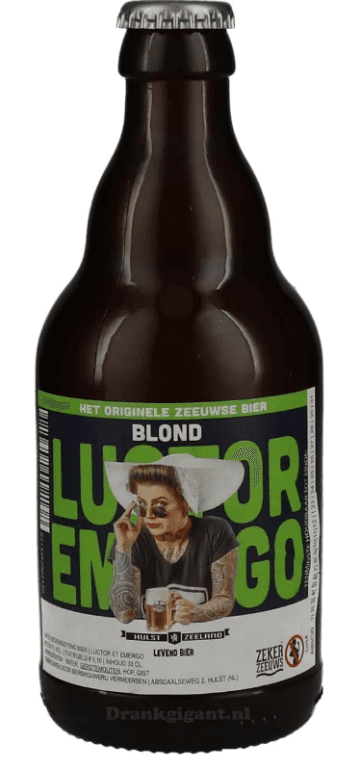 Blond Vermeersen LUCTOR ET EMERGO etiket 6.0 % vol.