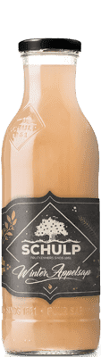 Winter Appelsap (ZWART ETIKET) Schulp