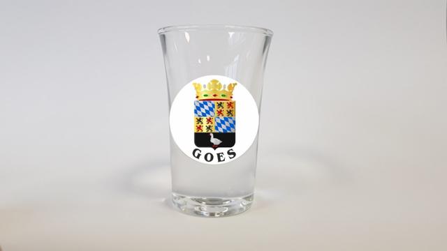 Borrel glaasjes wapen Goes