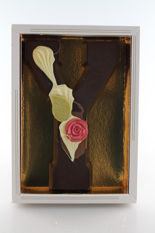 chocoladeletter puur v