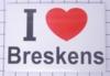 koelkastmagneet  I Love Breskens