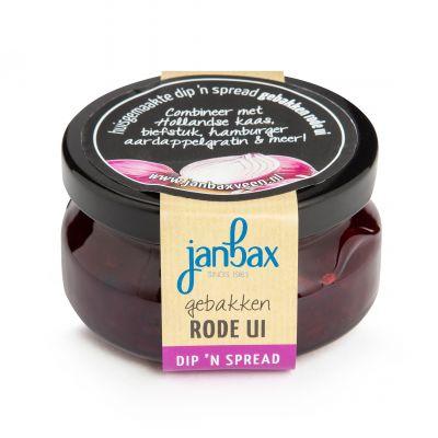 JanBax dip'n spread gebakken rode ui