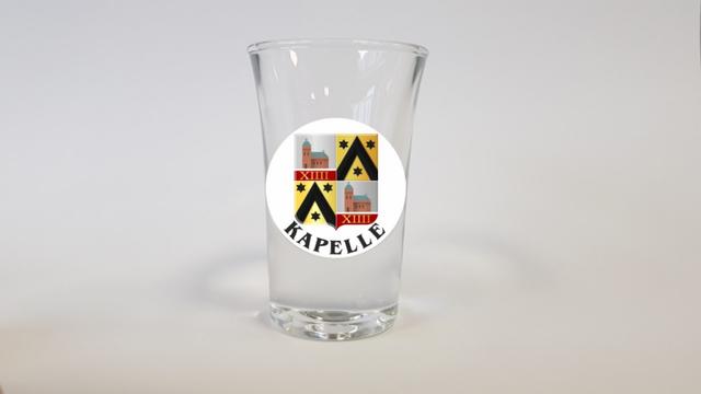 Borrel glaasjes wapen Kapelle