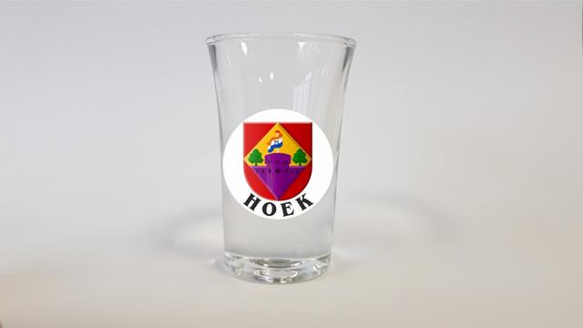 Borrel glaasjes wapen Hoek