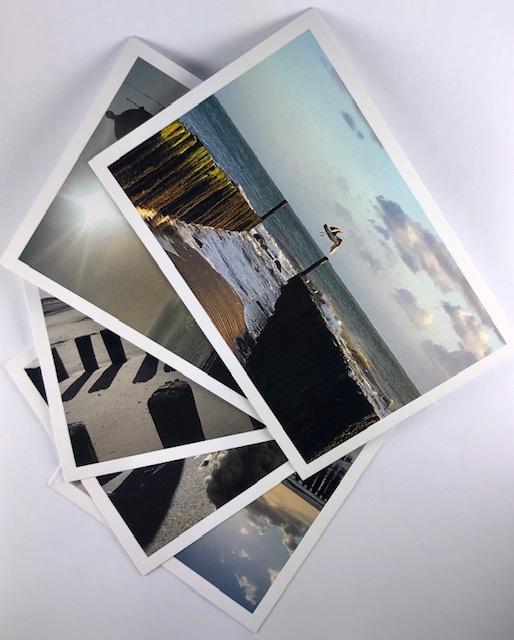 Ansichtkaarten (5 stuks+envelop) Eigen Foto